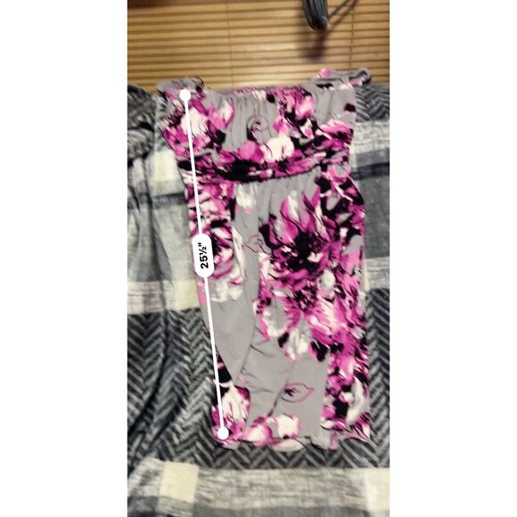 Muse Floral Print Ruched Dress Size XXS 2 - Picture 4 of 10